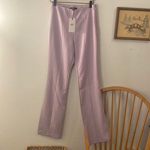 7 For All Mankind Purple Flare Pants
